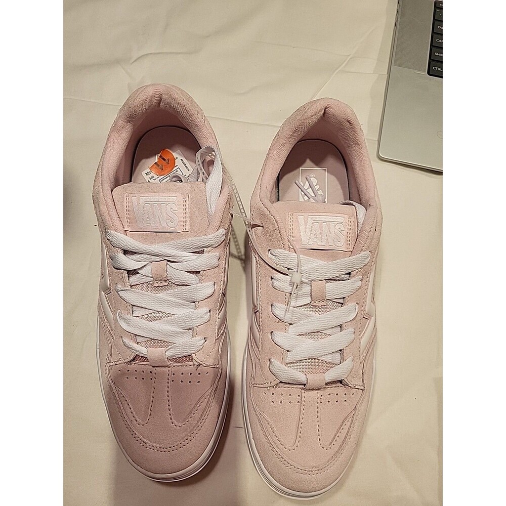 NEW Vans Women's Tennis Shoes Size 11 LEATHER Pink